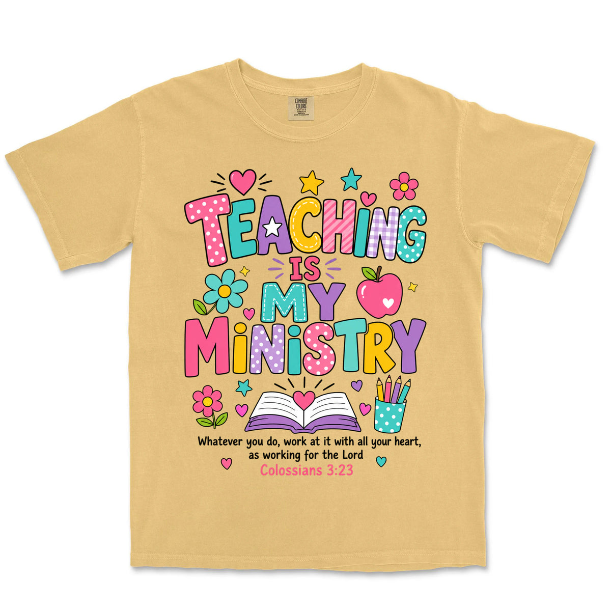 Teaching Is My Ministry | Mustard front