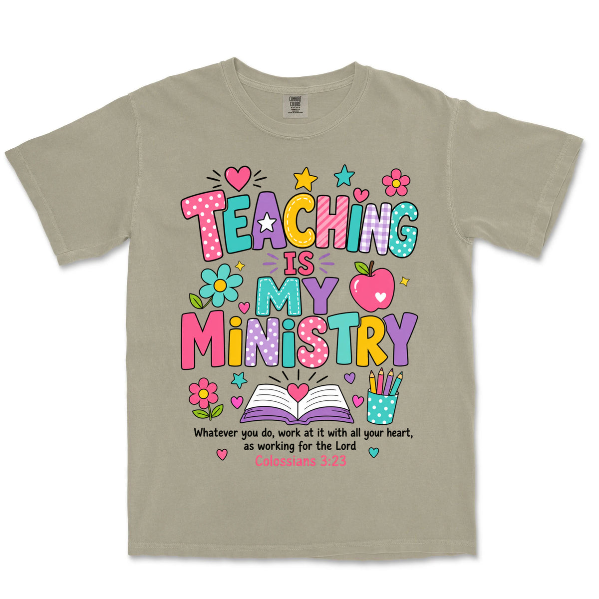 Teaching Is My Ministry | Sandstone front