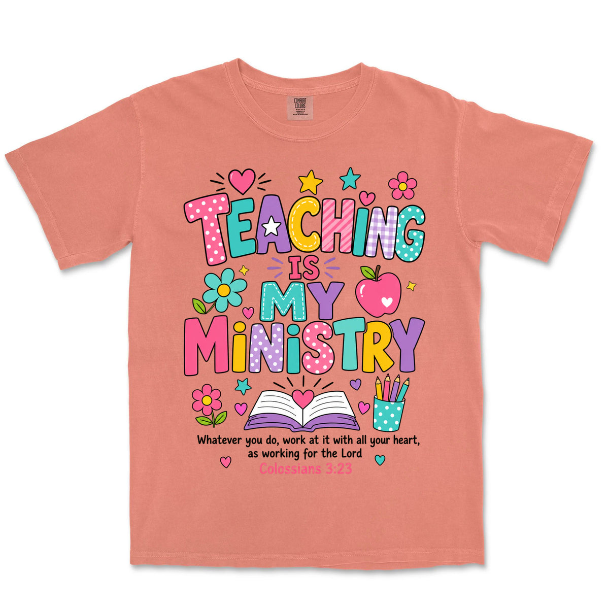Teaching Is My Ministry | Terracotta front