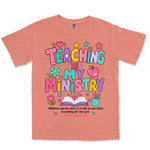 Teaching Is My Ministry | Terracotta front
