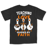 Teaching With Love Guided by Faith | Black back