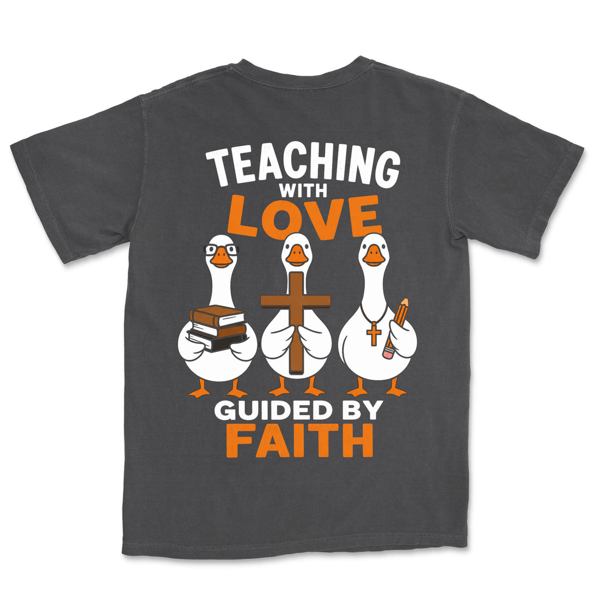 Teaching With Love Guided by Faith | Graphite back