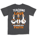 Teaching With Love Guided by Faith | Graphite back
