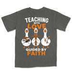 Teaching With Love Guided by Faith | Pepper back