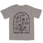 There Was Jesus Poppies | Grey front