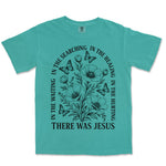 There Was Jesus Poppies | Sea Foam front