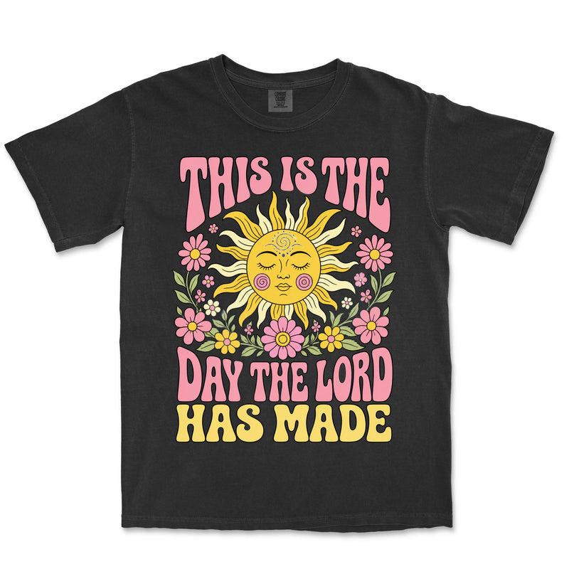 This Is The Day Sun | Black front