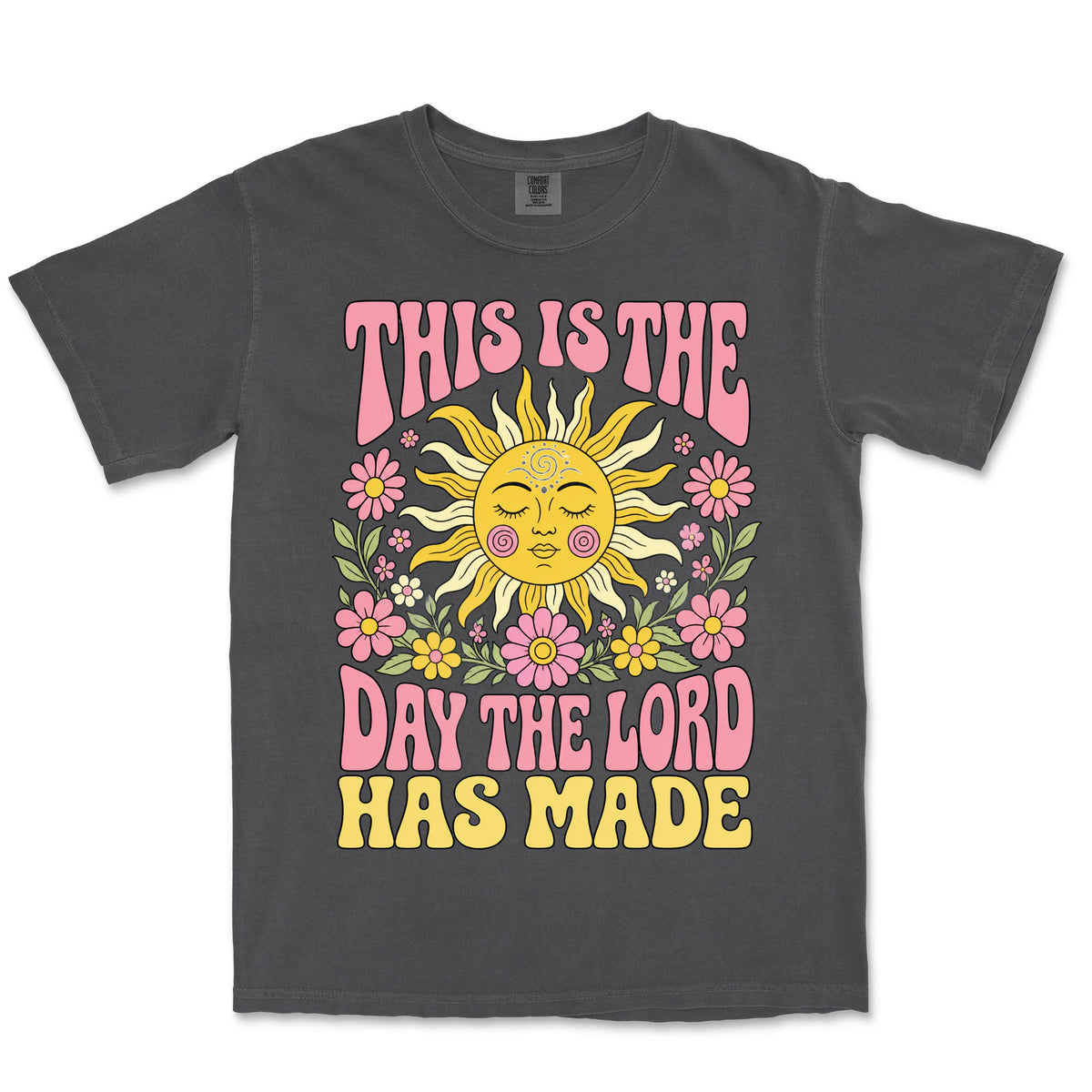 This Is The Day Sun | Graphite front