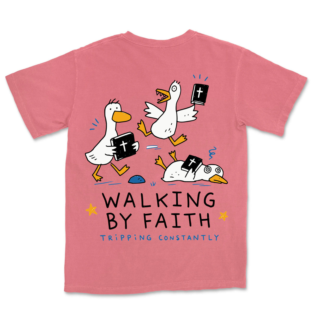 Tripping Constantly Tee | Watermelon back