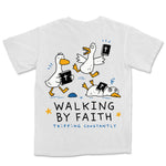 Tripping Constantly Tee | White back