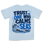 Trust The One Who Calms Seas | Hydrangea back