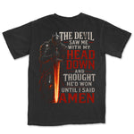 Until I Said Amen Knight | Black back
