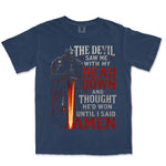 Until I Said Amen Knight | Navy front