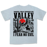 I Fear No Evil Lone Cowboy | Chambray back