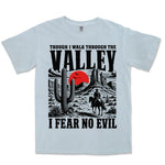I Fear No Evil Lone Cowboy | Chambray front