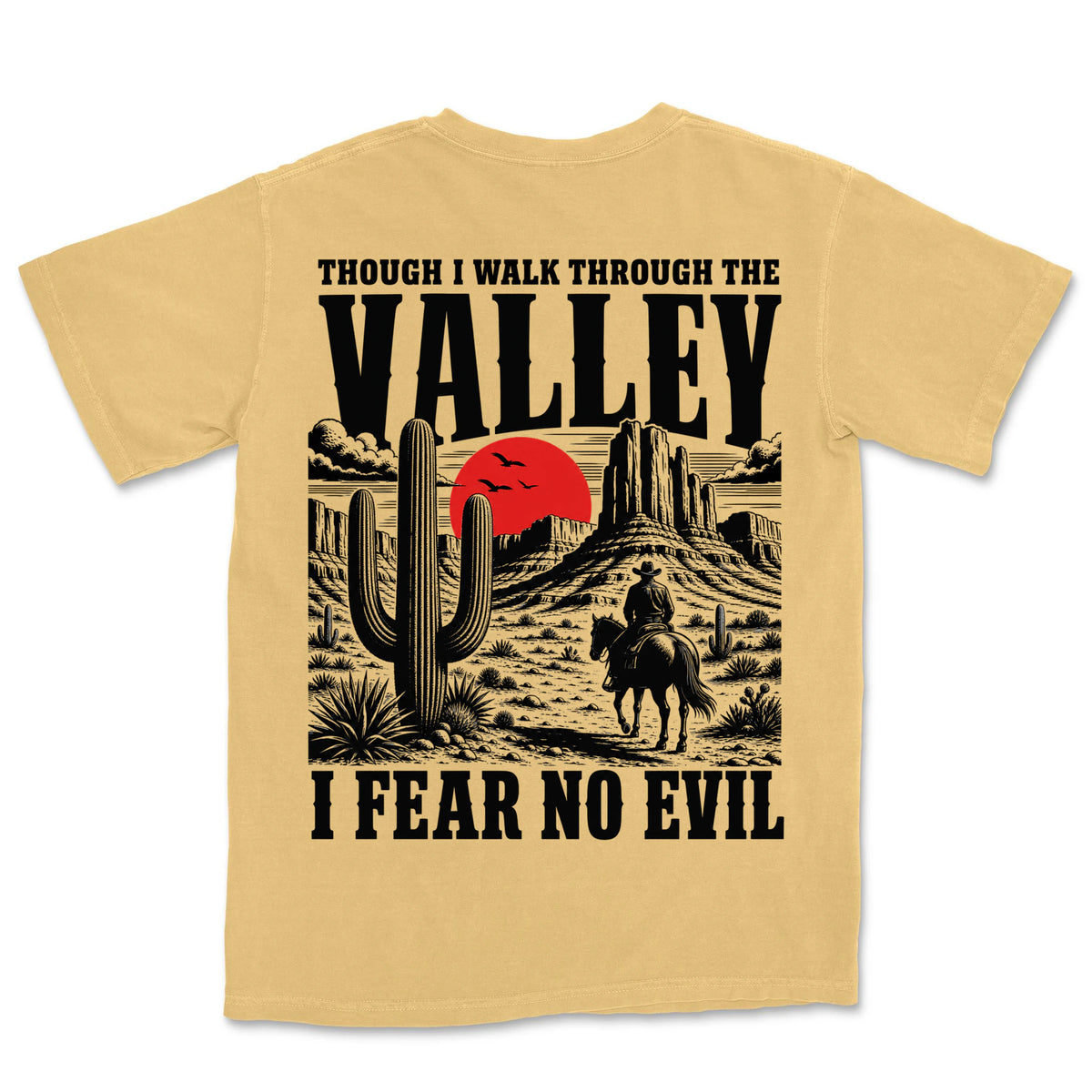 I Fear No Evil Lone Cowboy | Mustard back
