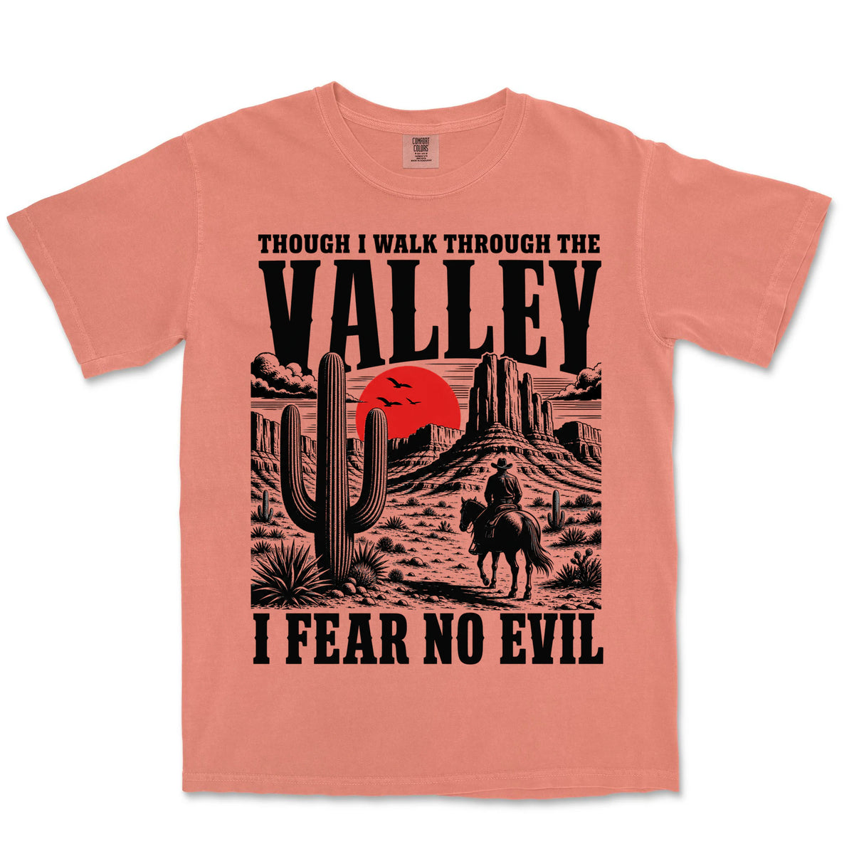 I Fear No Evil Lone Cowboy | Terracotta front