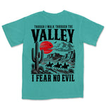 I Fear No Evil Three Riders | Sea Foam back
