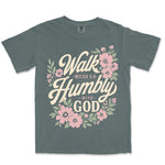 Walk Humbly With God | Blue Spruce front