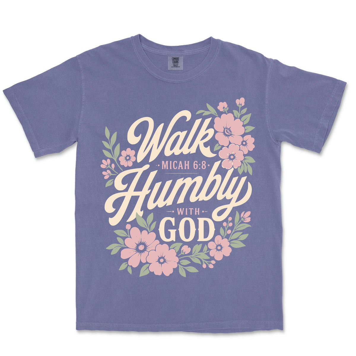 Walk Humbly With God | Grape front