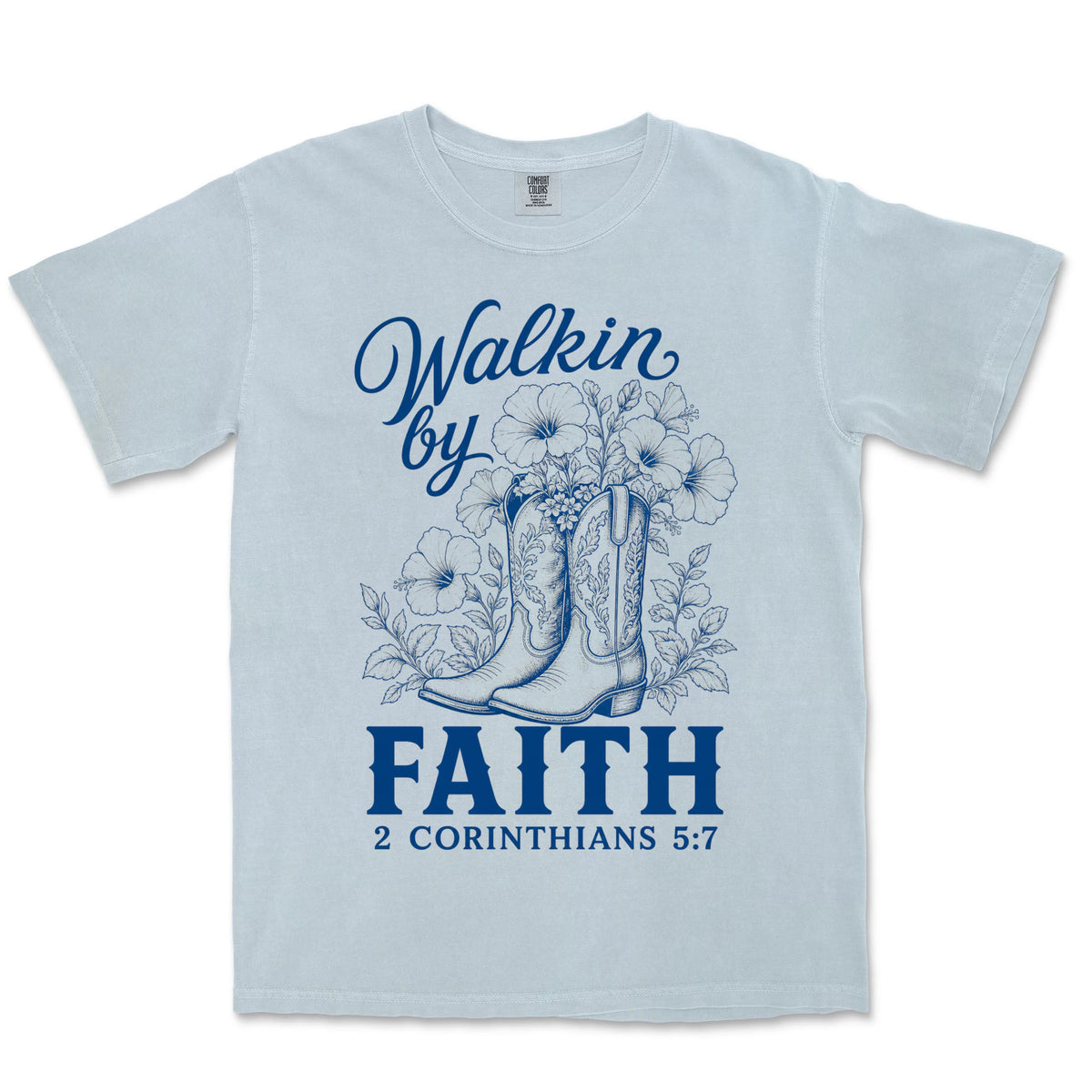 Walkin By Faith Boots | Chambray front