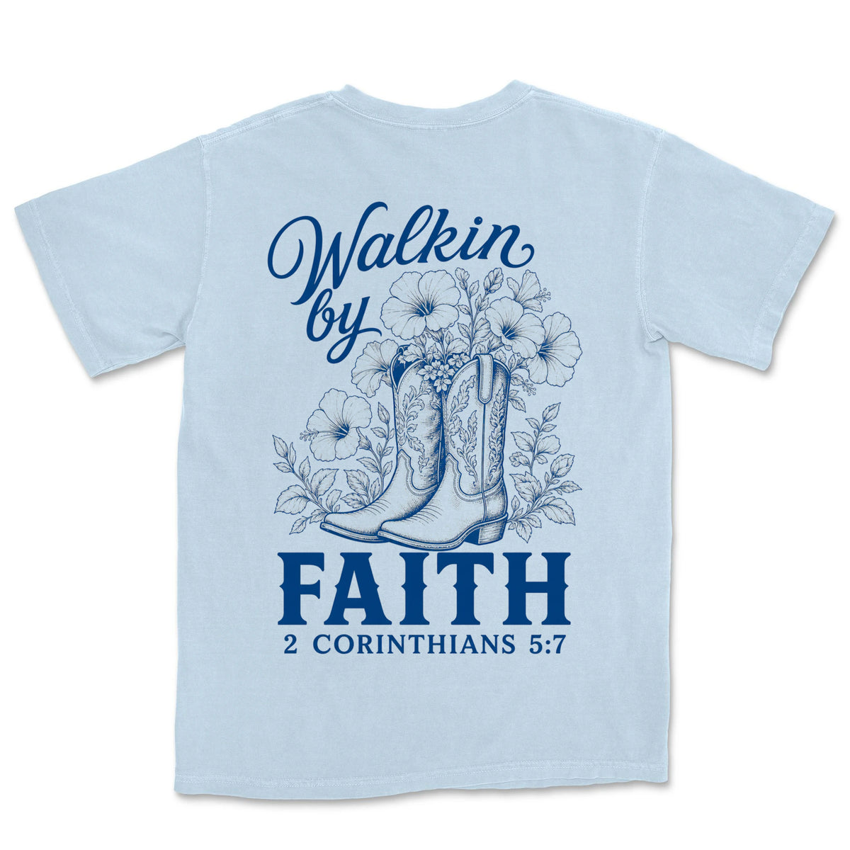 Walkin By Faith Boots | Hydrangea back