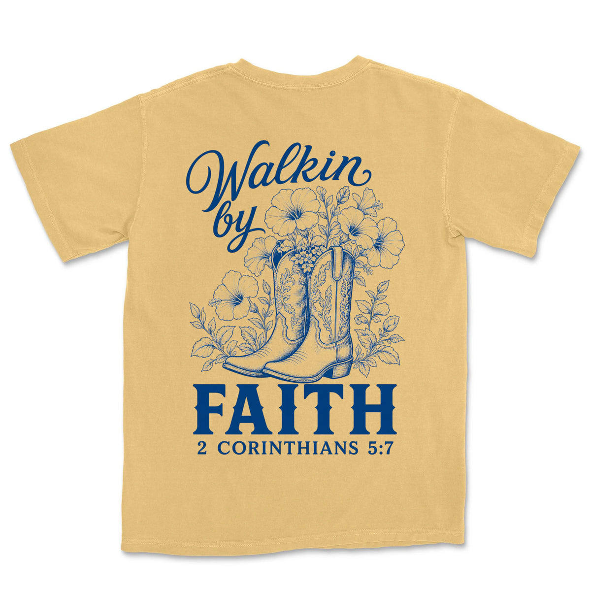 Walkin By Faith Boots | Mustard back