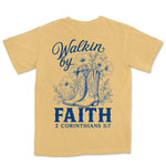 Walkin By Faith Boots | Mustard back