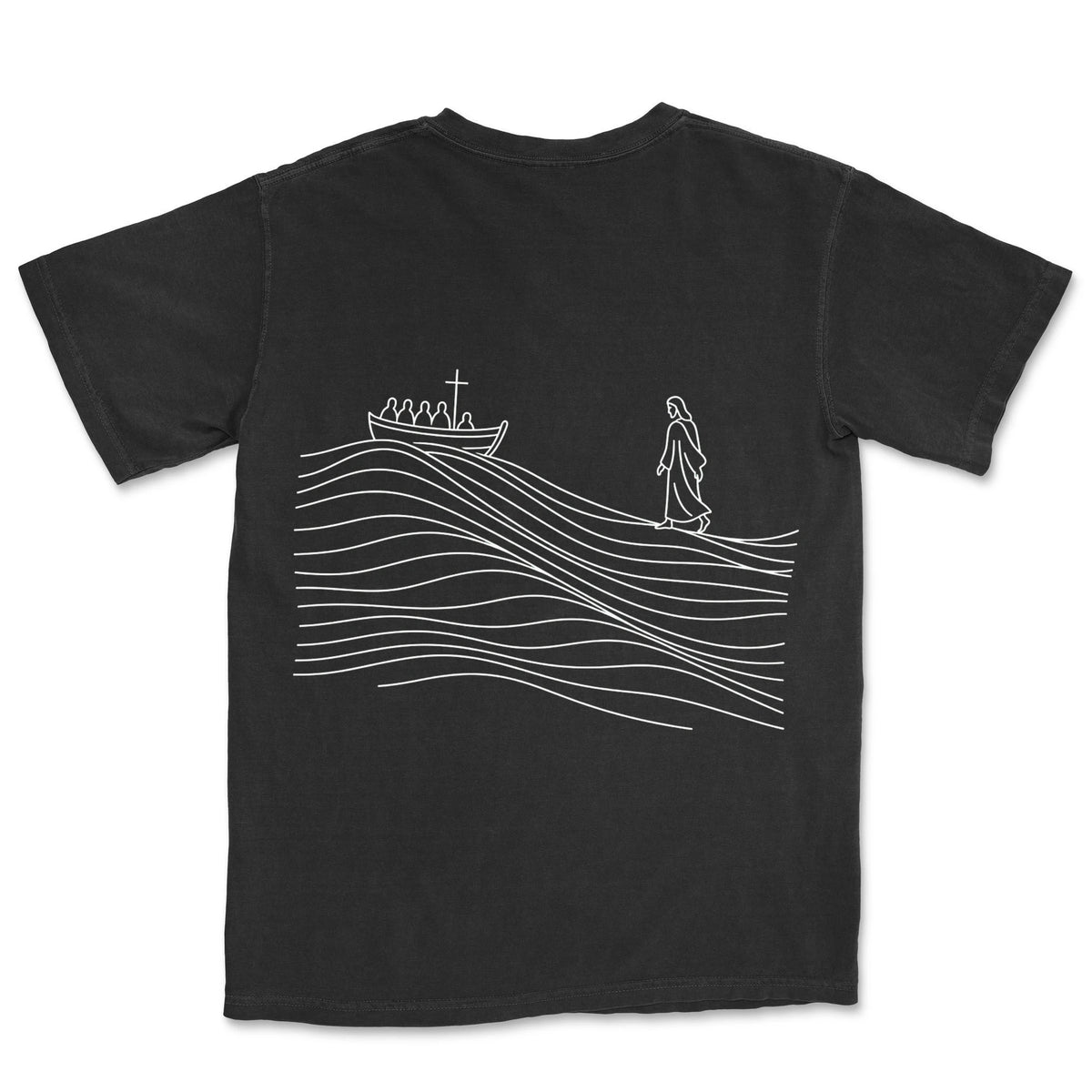 He Walks on The Water | Black back