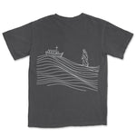 He Walks on The Water | Graphite back