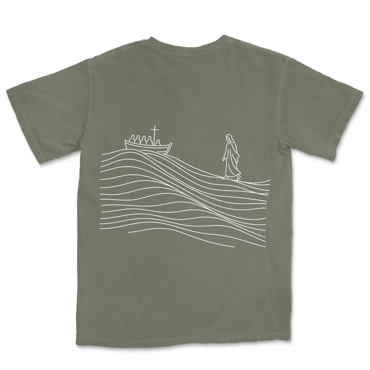He Walks on The Water | Moss back