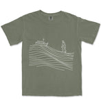He Walks on The Water | Moss front