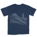 He Walks on The Water | Navy back