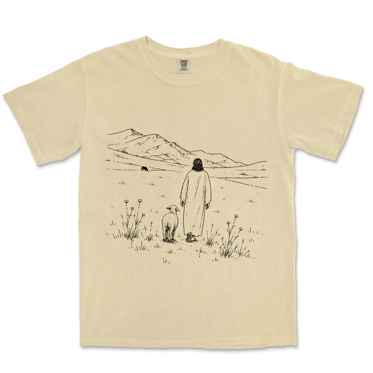 Walking With The Shepherd | Banana front