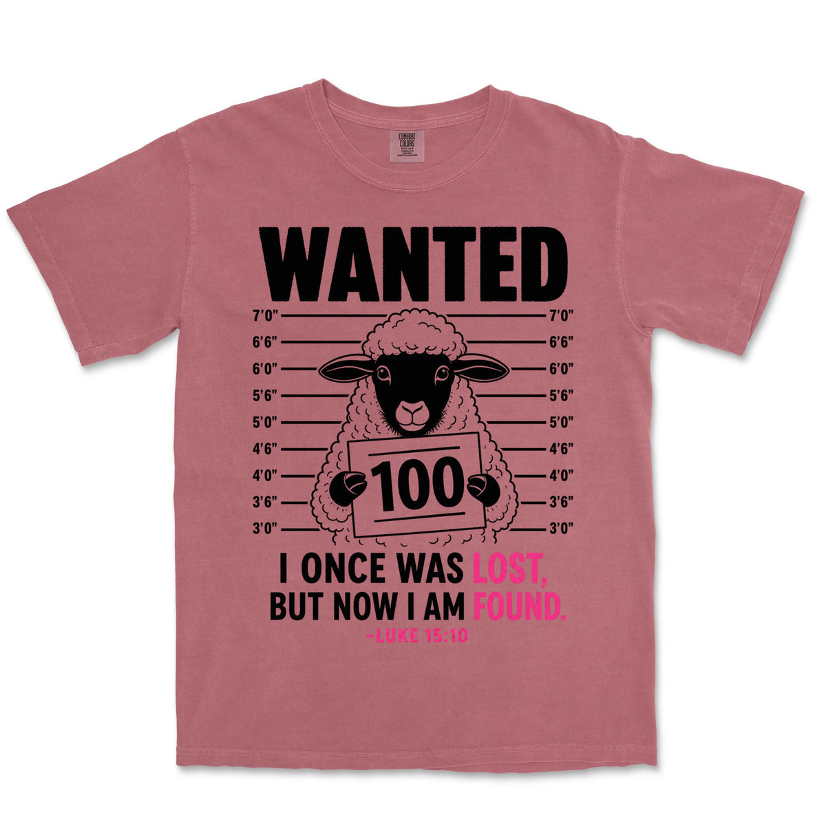Wanted Lost Sheep | Crimson front