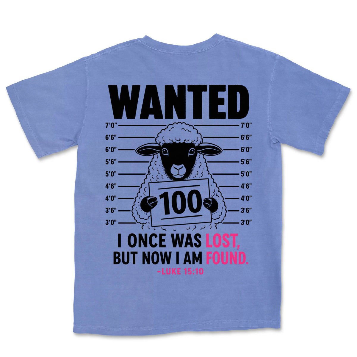 Wanted Lost Sheep | Flo Blue back