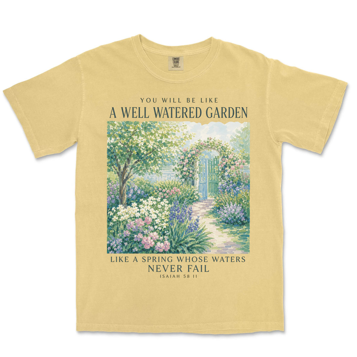 A Well Watered Garden | Butter front