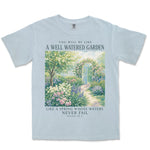 A Well Watered Garden | Chambray front