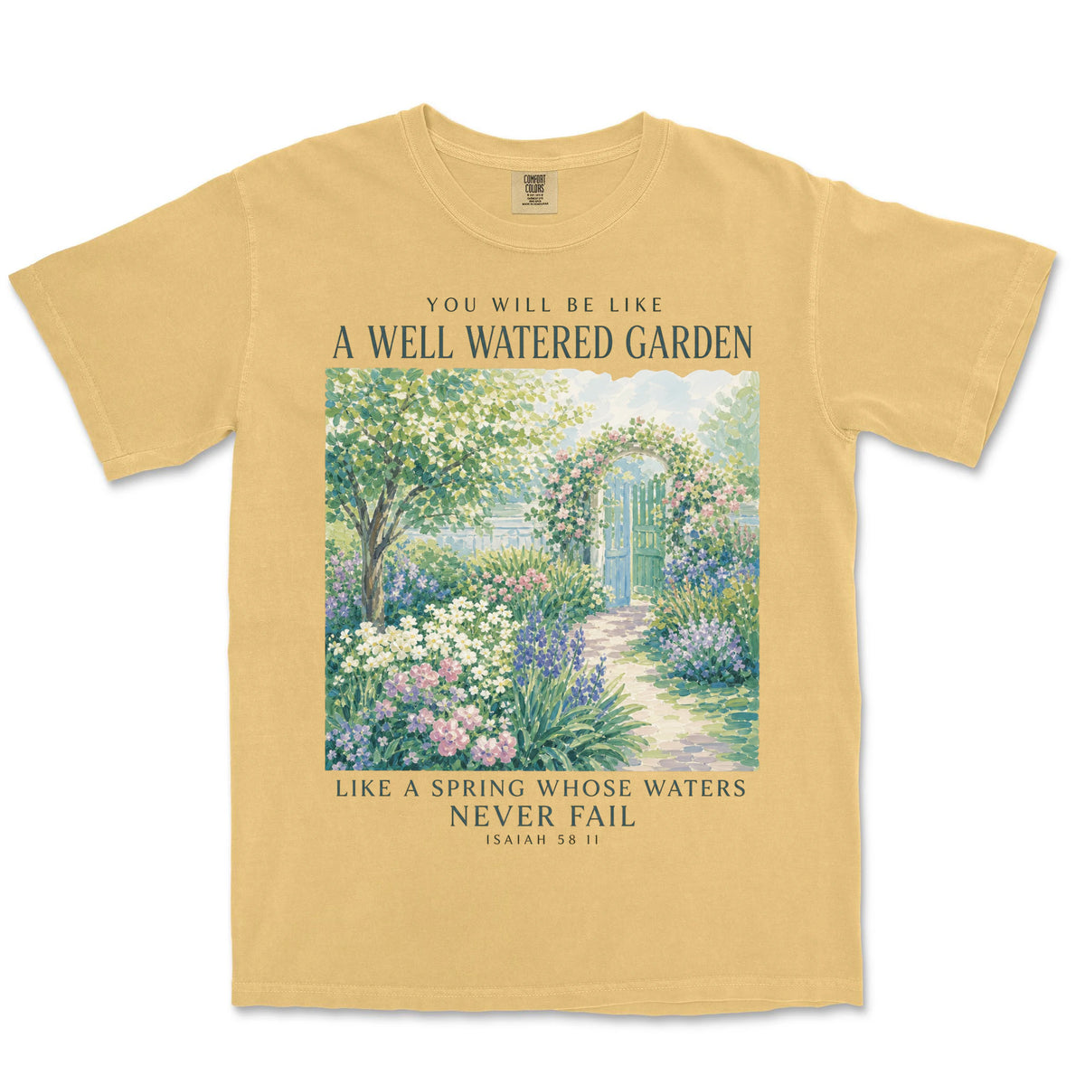 A Well Watered Garden | Mustard front