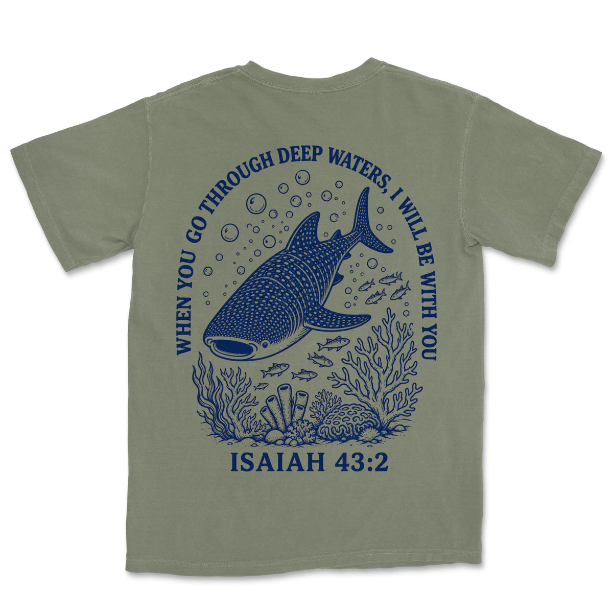 Deep Waters Whale Shark | Sage back