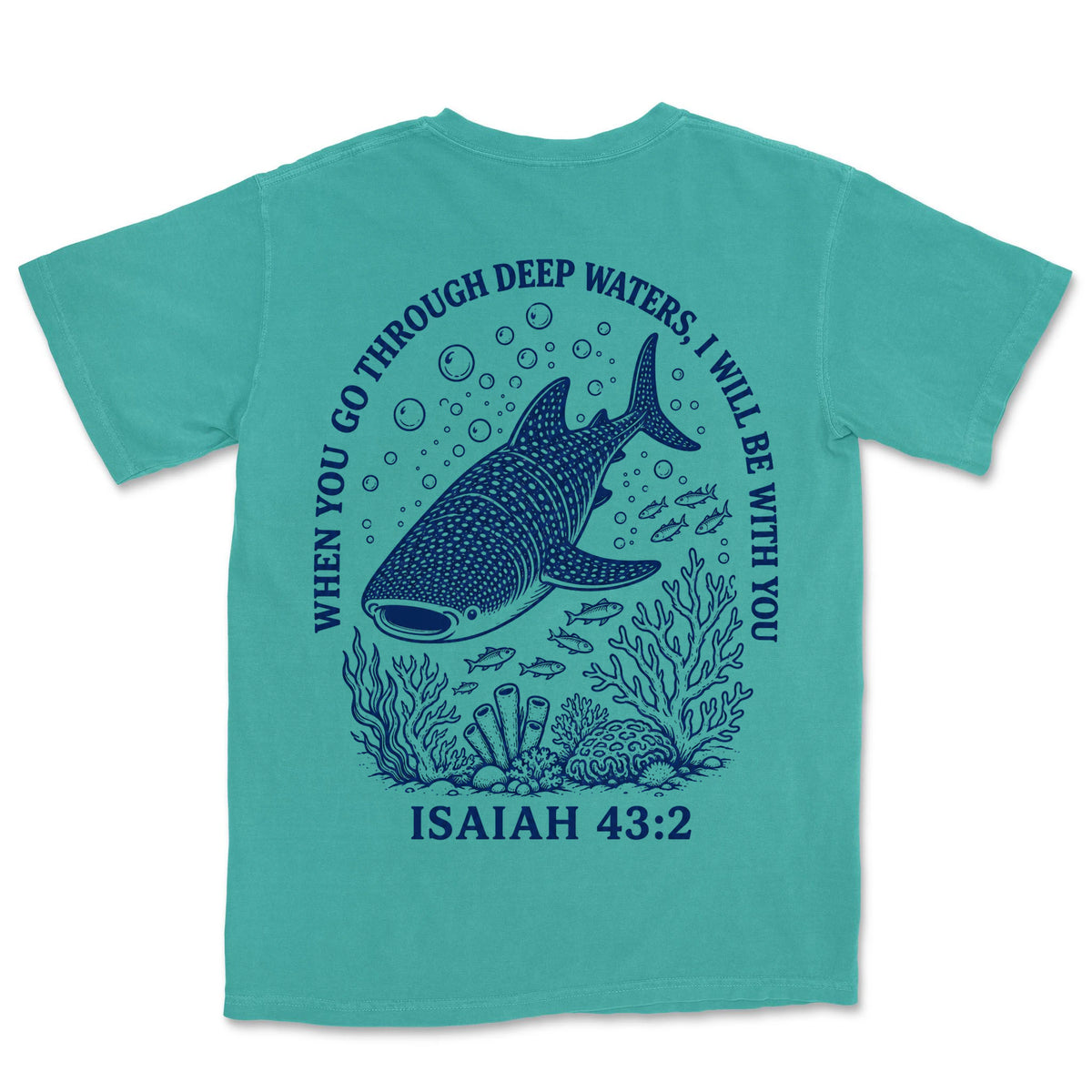 Deep Waters Whale Shark | Sea Foam back