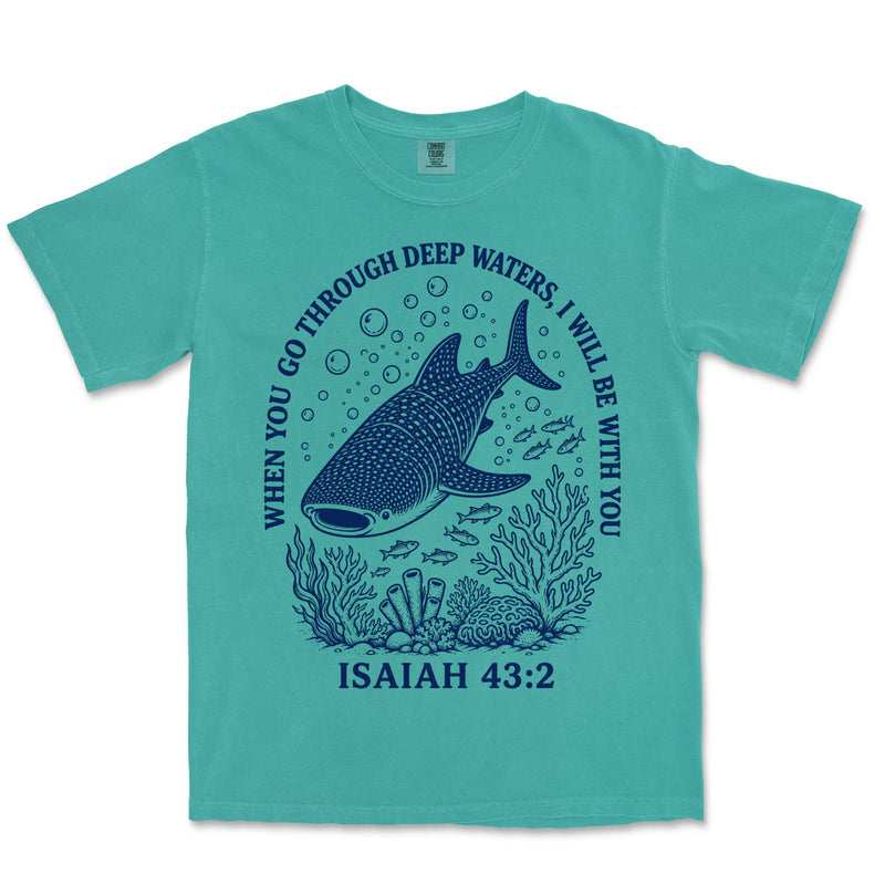 Deep Waters Whale Shark | Sea Foam front