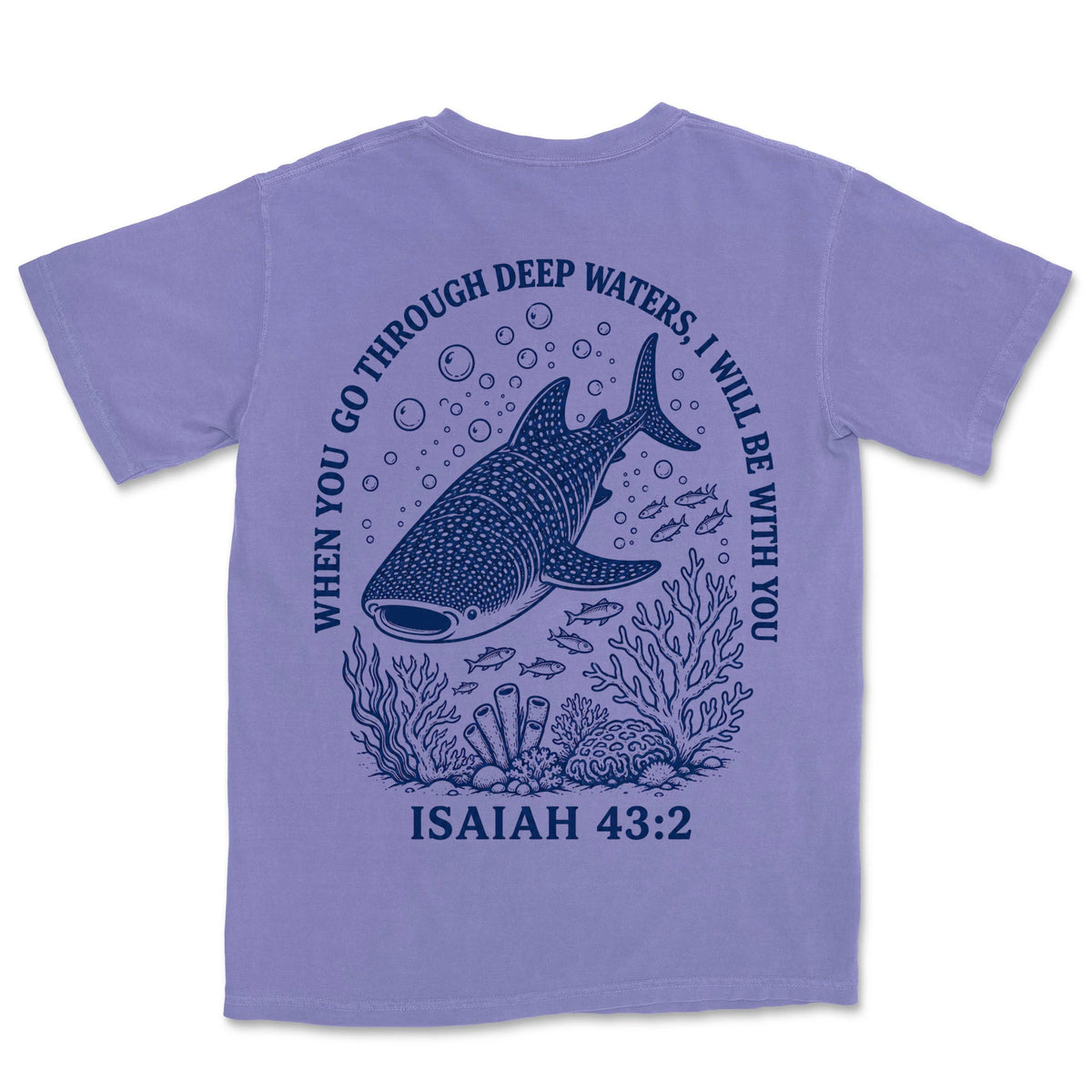 Deep Waters Whale Shark | Violet back