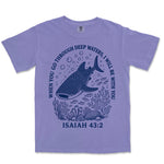 Deep Waters Whale Shark | Violet front