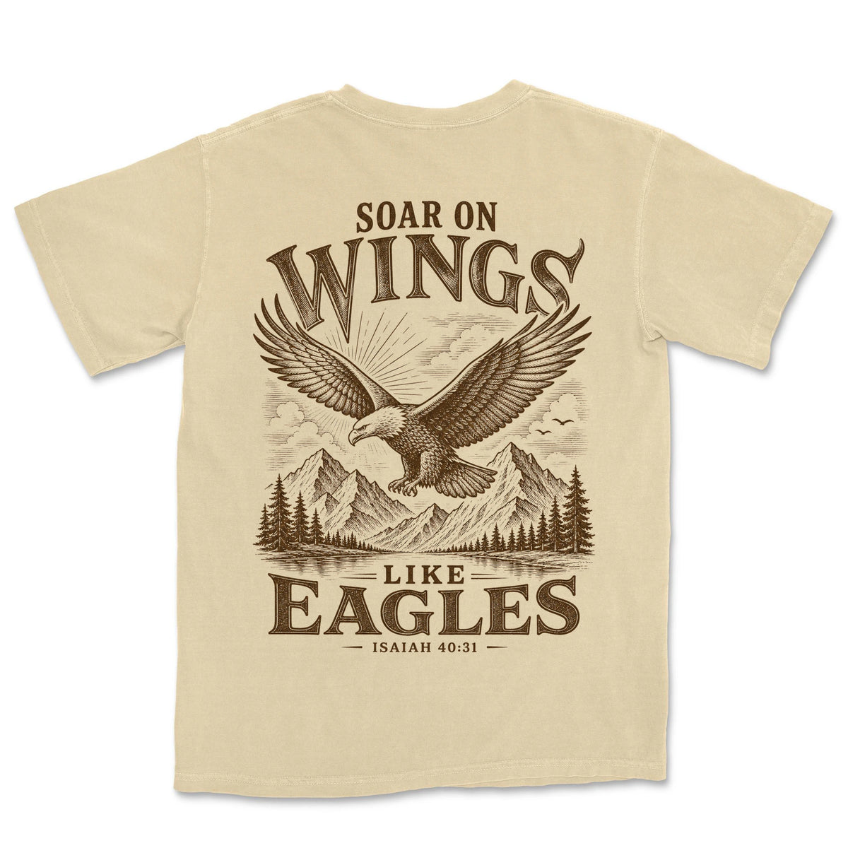 Soar On Wings Like Eagles | Banana back