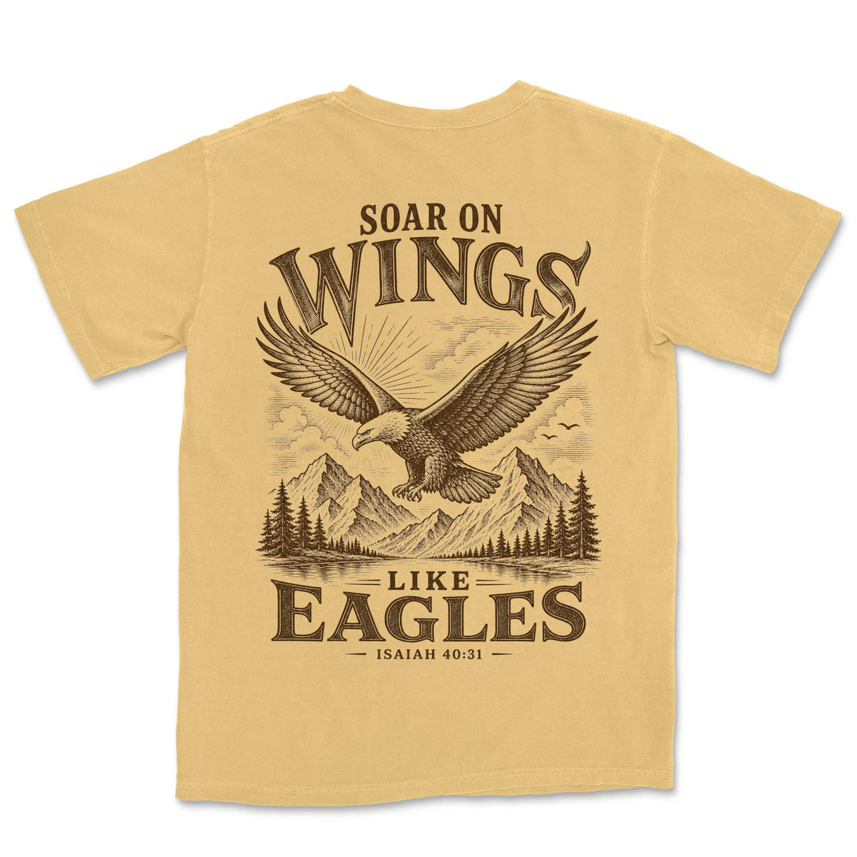 Soar On Wings Like Eagles | Mustard back
