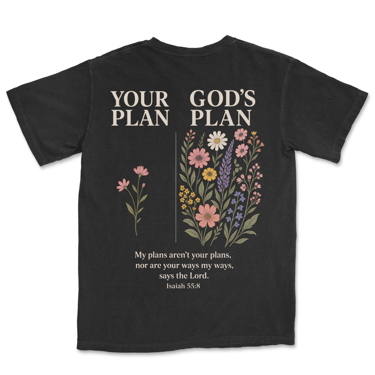 Your Plan, God's Plan | Black back