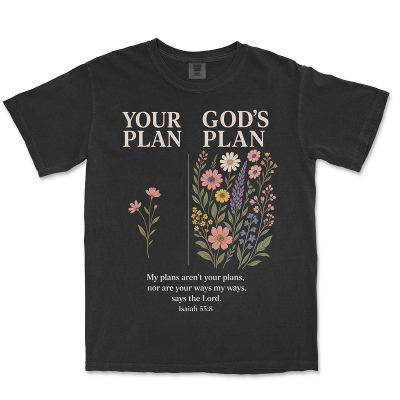 Your Plan, God's Plan | Black front