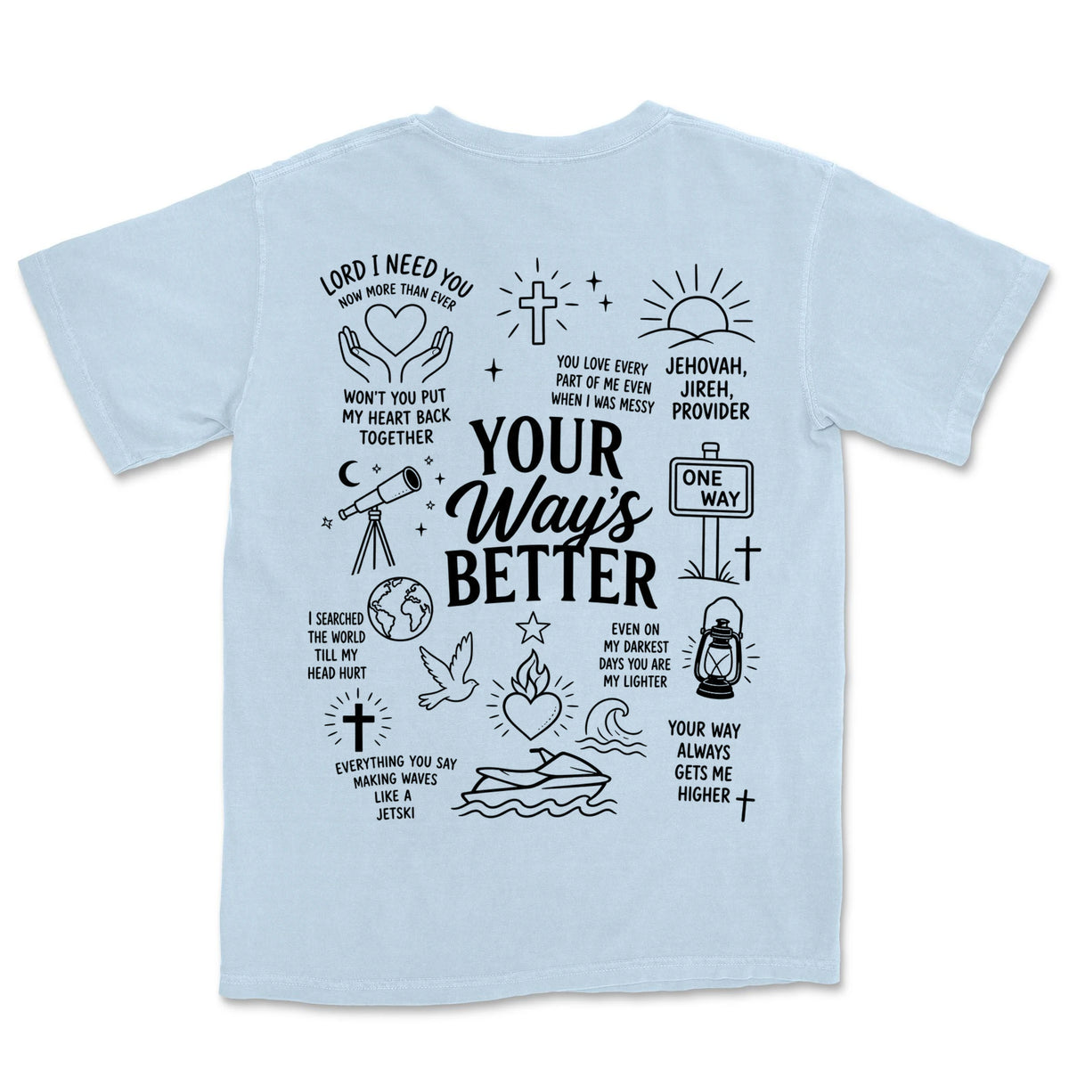 Your Way's Better | Hydrangea back