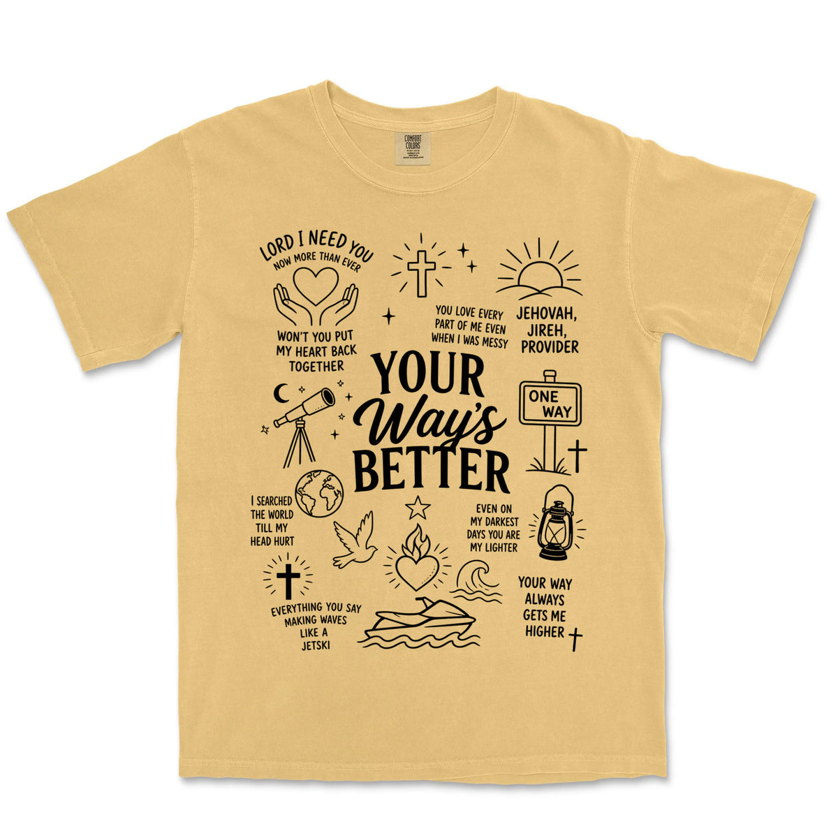Your Way's Better | Mustard front